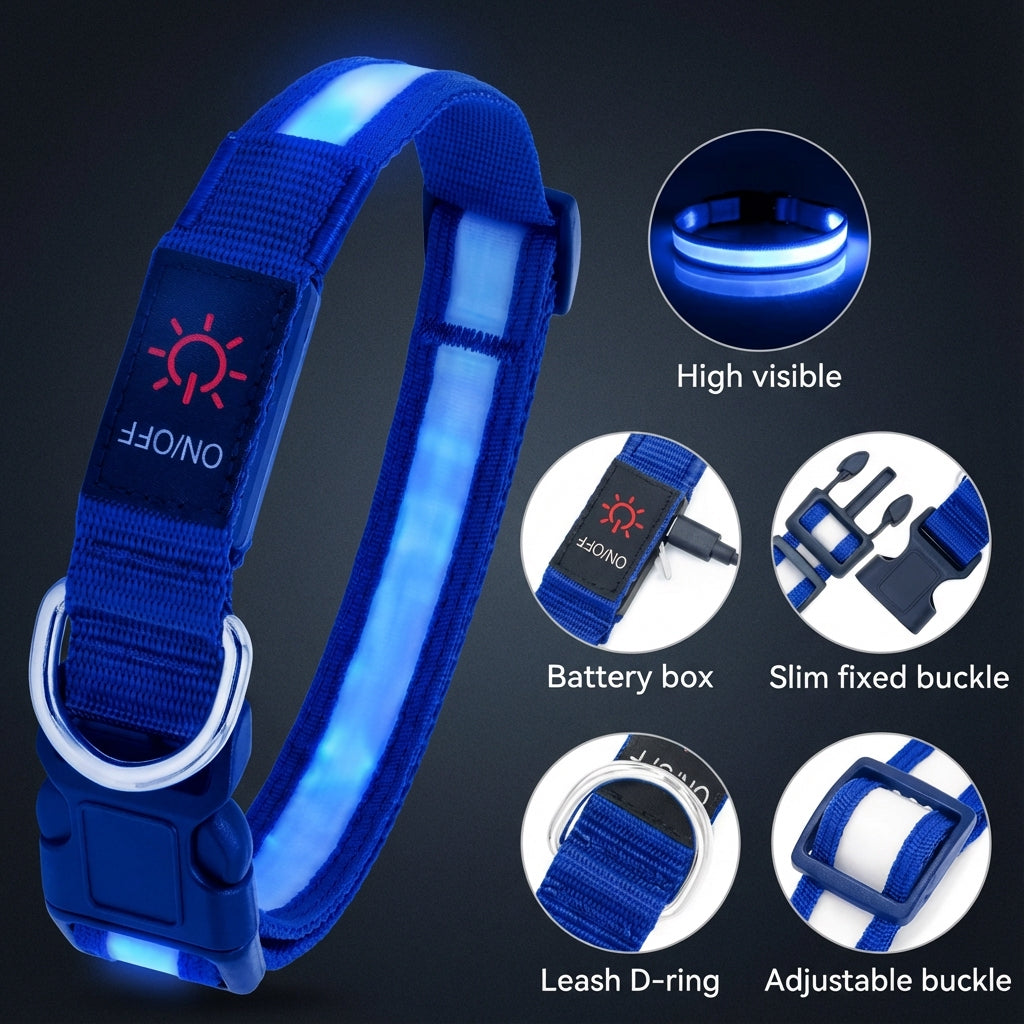 Collier Lumineux LED
